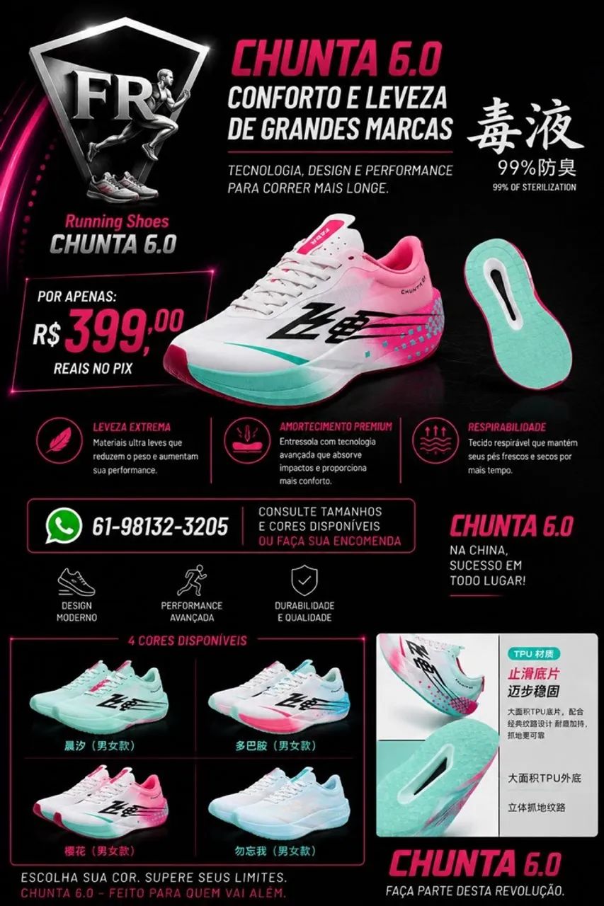 Tênis Chunta 6.0