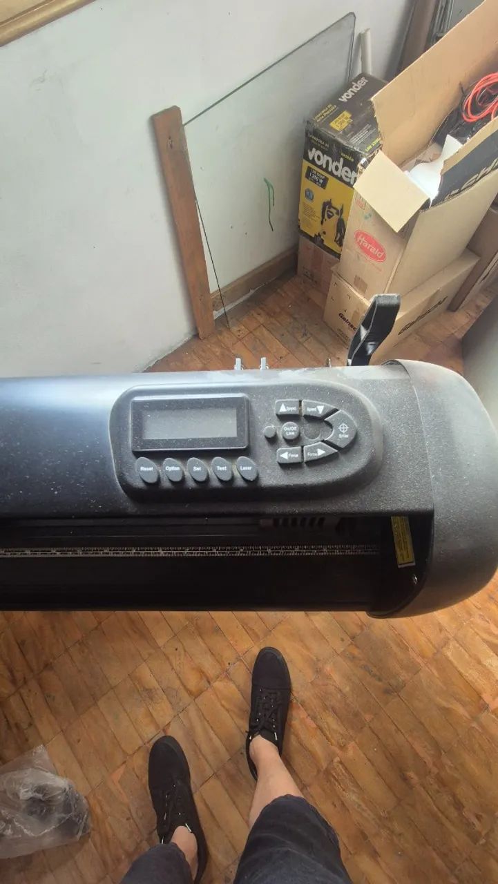 Plotter de recorte digital 60cm de boca - Foto 4