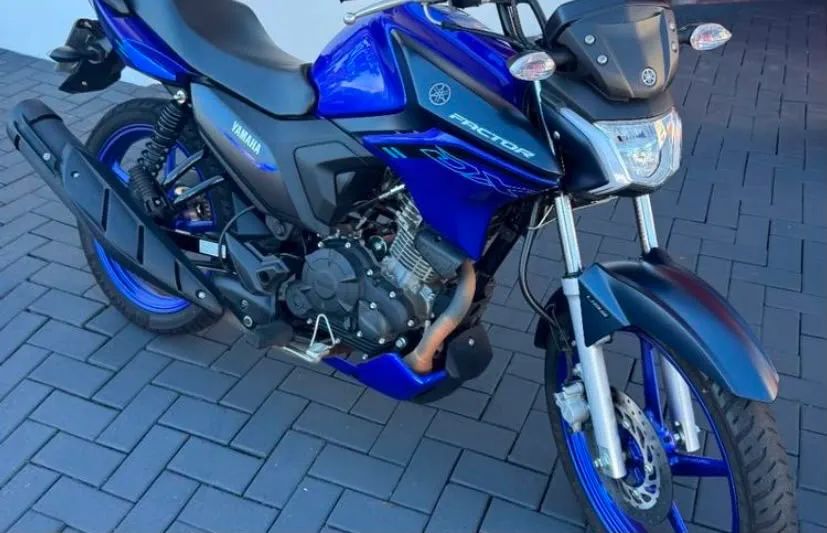 ? YAMAHA FACTOR 150 DX AZUL ? LINDA E CONSERVADA! ? - Foto 3