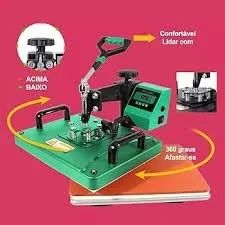 PRENSA TÉRMICA 8 X 1 SUBLIMAÇÃO MECOLOUR  - Foto 3