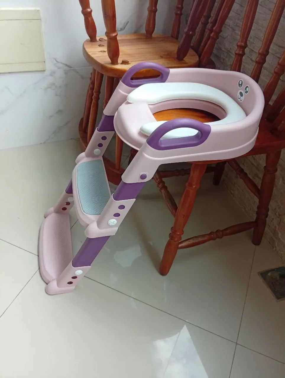 Assento redutor com escada
