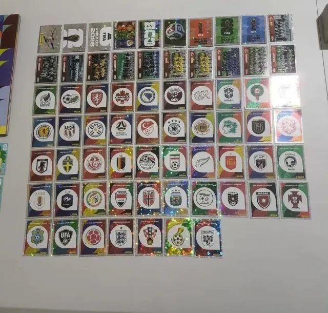 Kit Completo 980 Figurinhas Copa 2026 Sem Repetição Panini - Foto 2