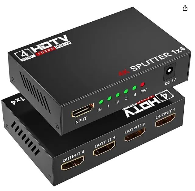 Switch HDMI 4x1 Full HD  - Foto 2