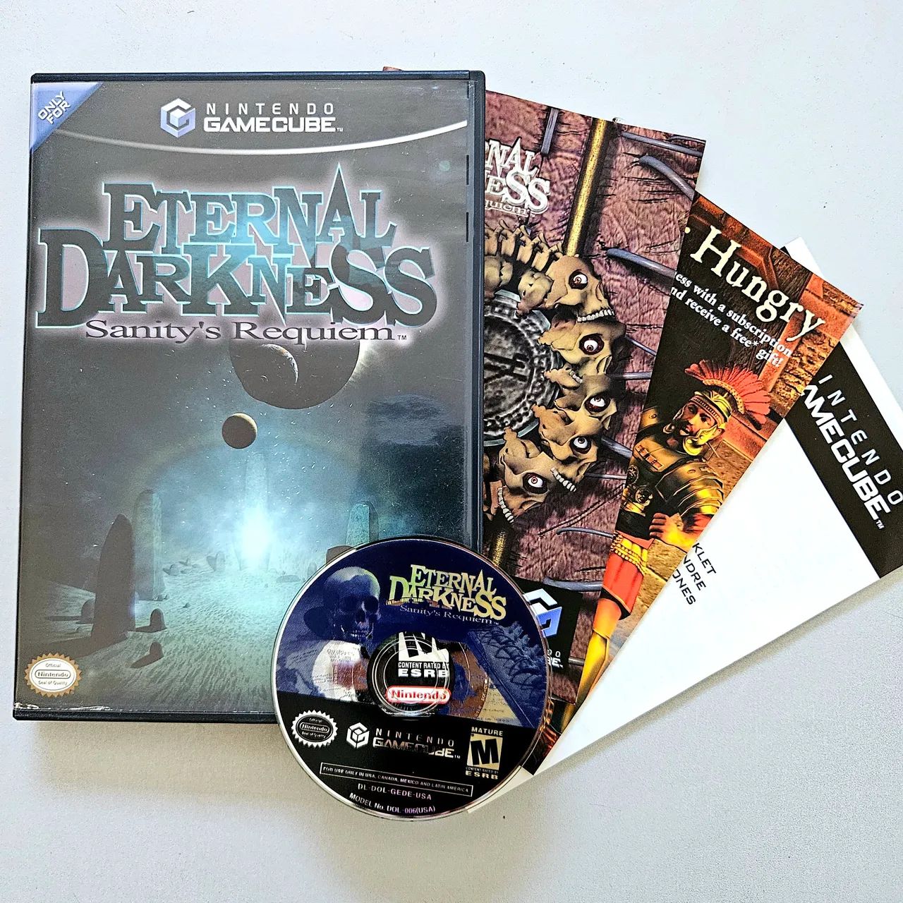 Eternal darkness original Nintendo Game cube 