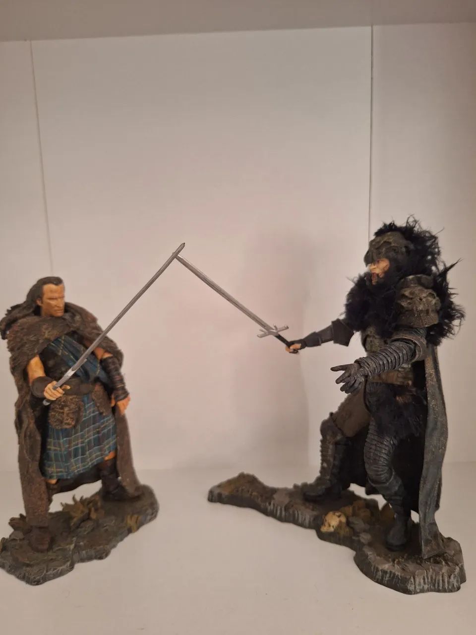 High Lander - Connor MecLeod e Kurgan - NECA - raro