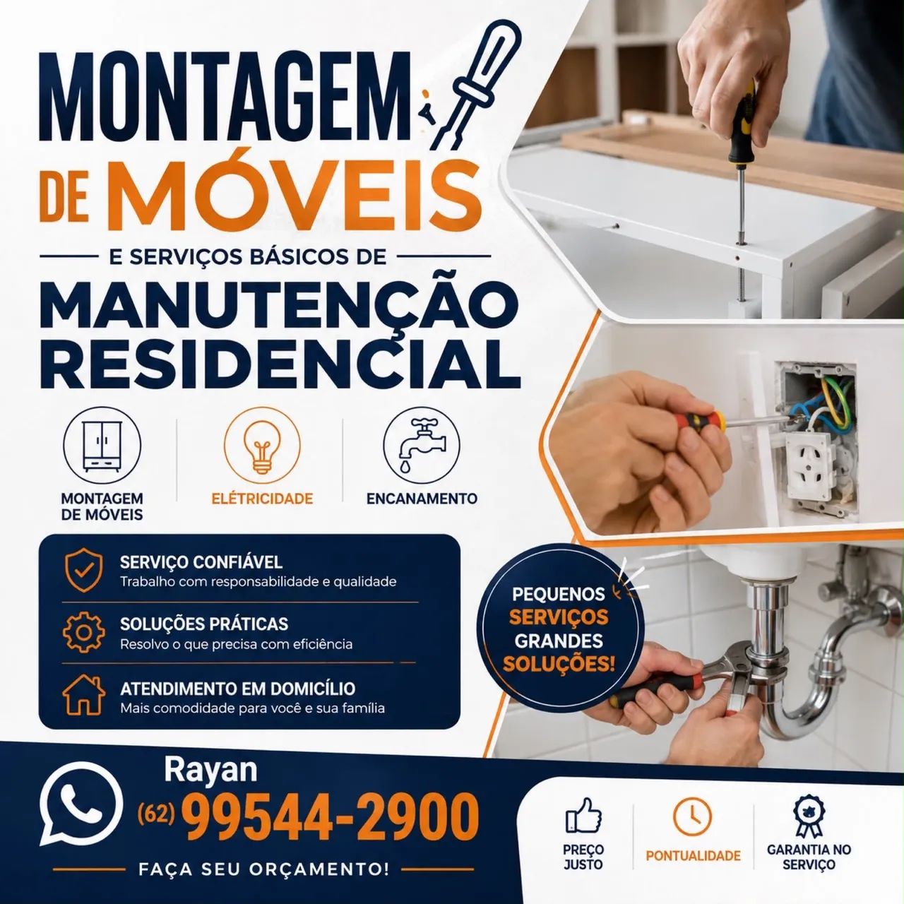 Montagem de Móveis e Manutenção Residencial
