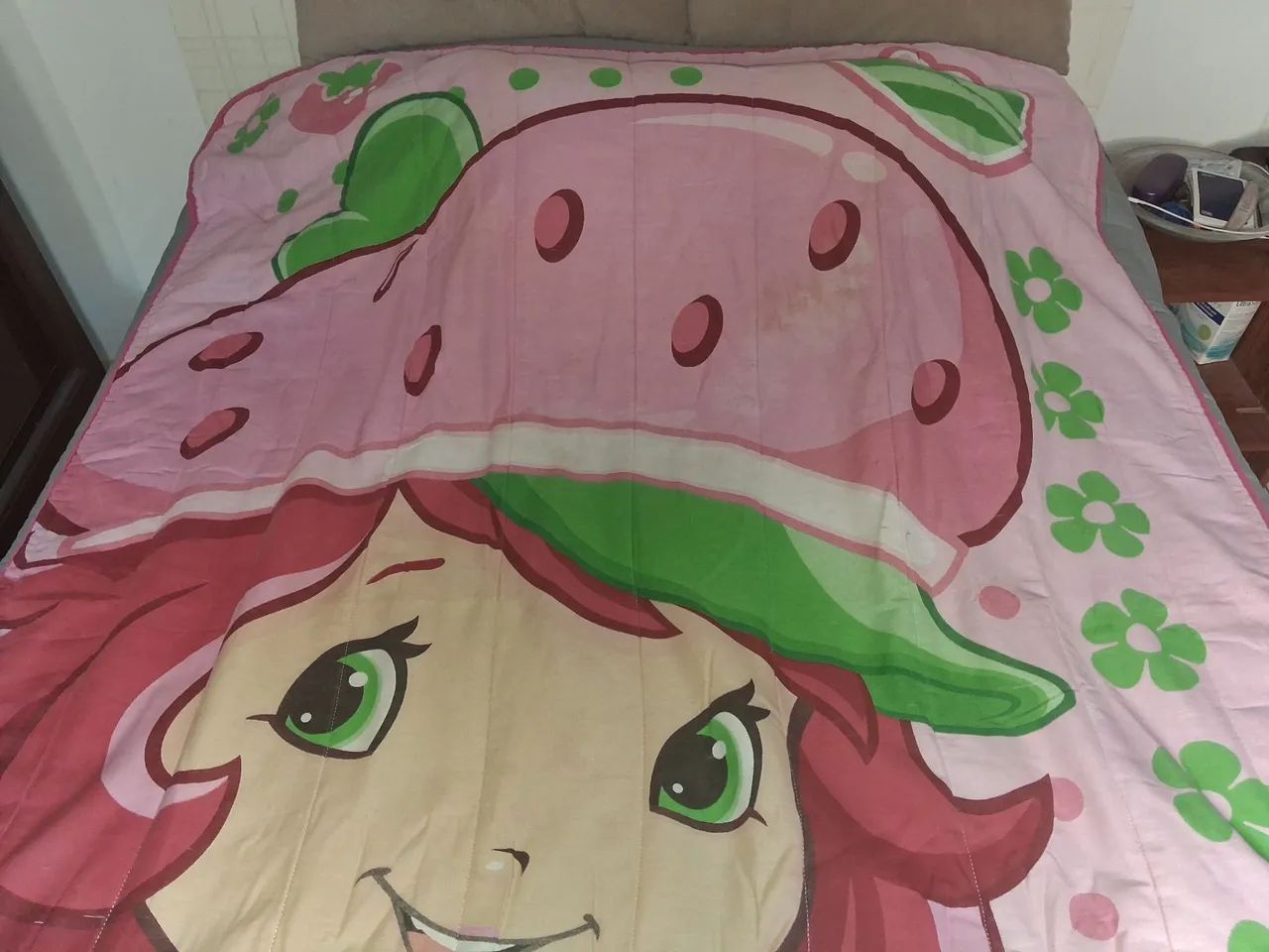 Colcha Moranguinho cama de solteiro - Foto 3