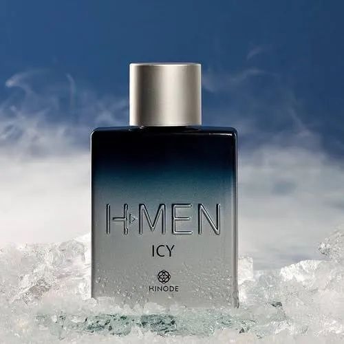 Perfume H-MEN ICY 75ml Hinode masculino - Foto 2