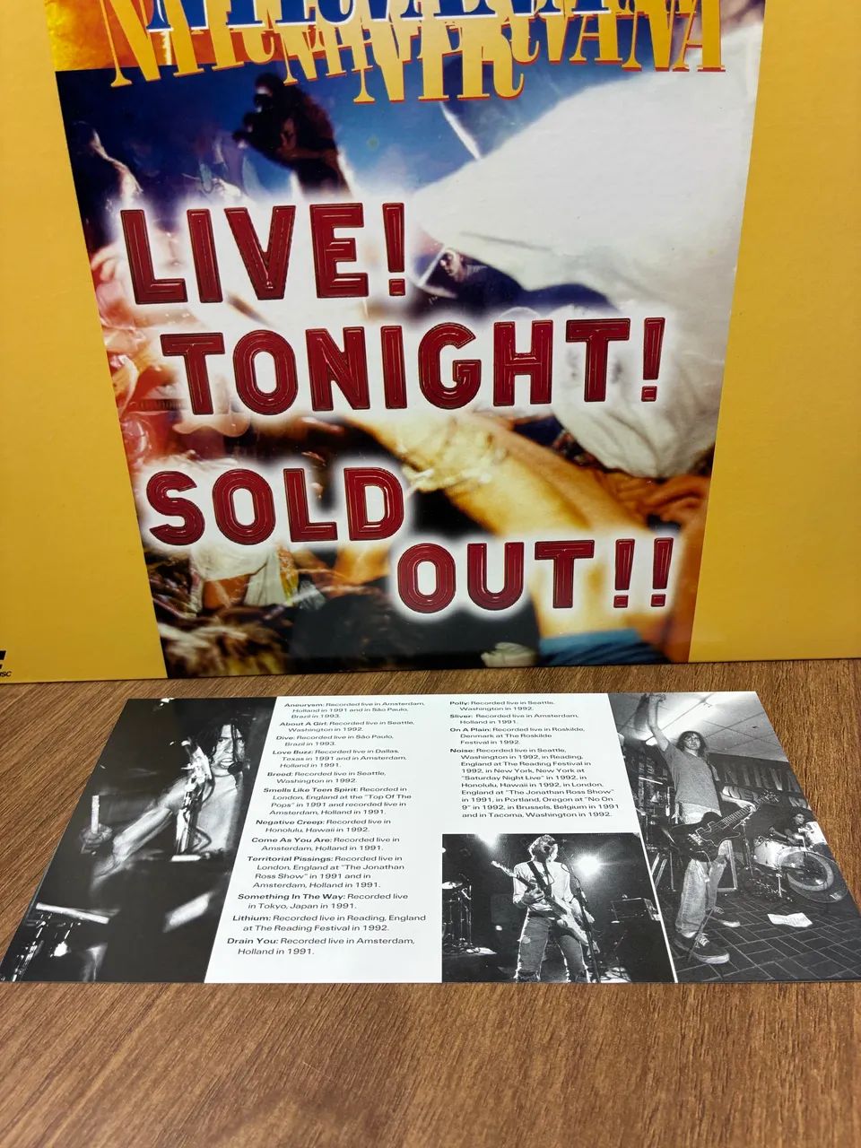 Laserdisc Live! Tonight! Sold Out! - Foto 4