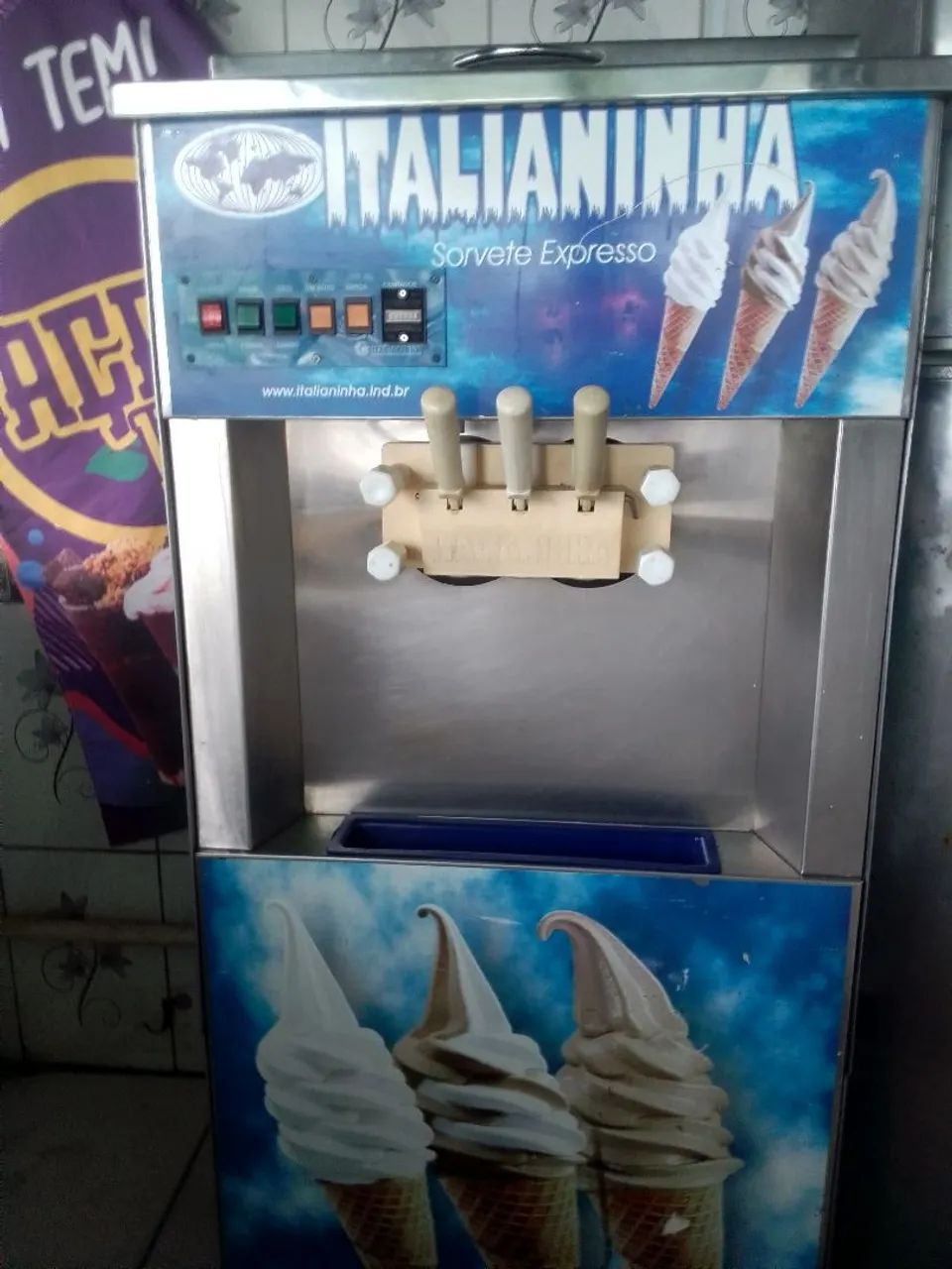 Máquina sorvete Italianinha 