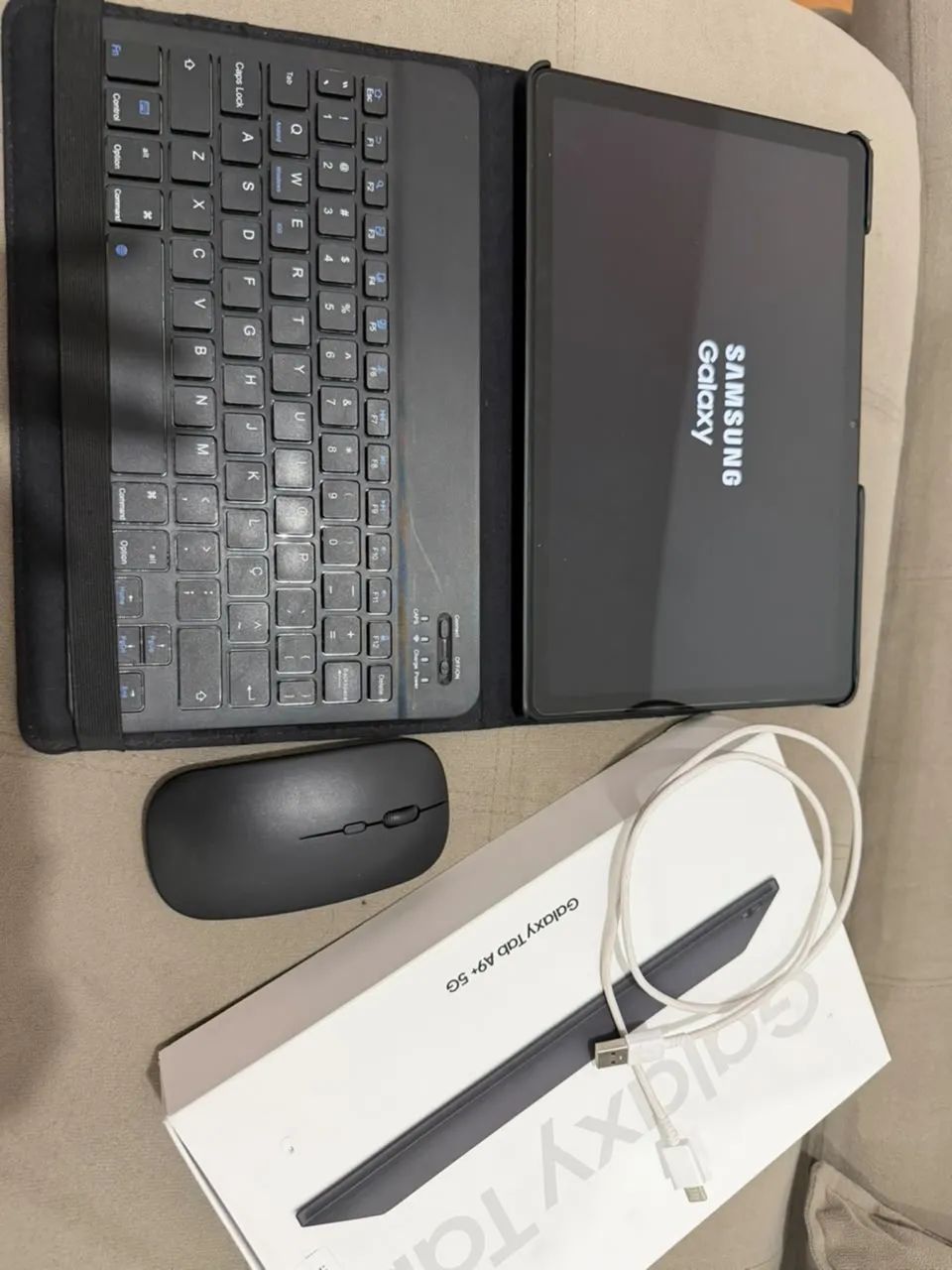 Tablet Samsung a9+ impecável  - Foto 2