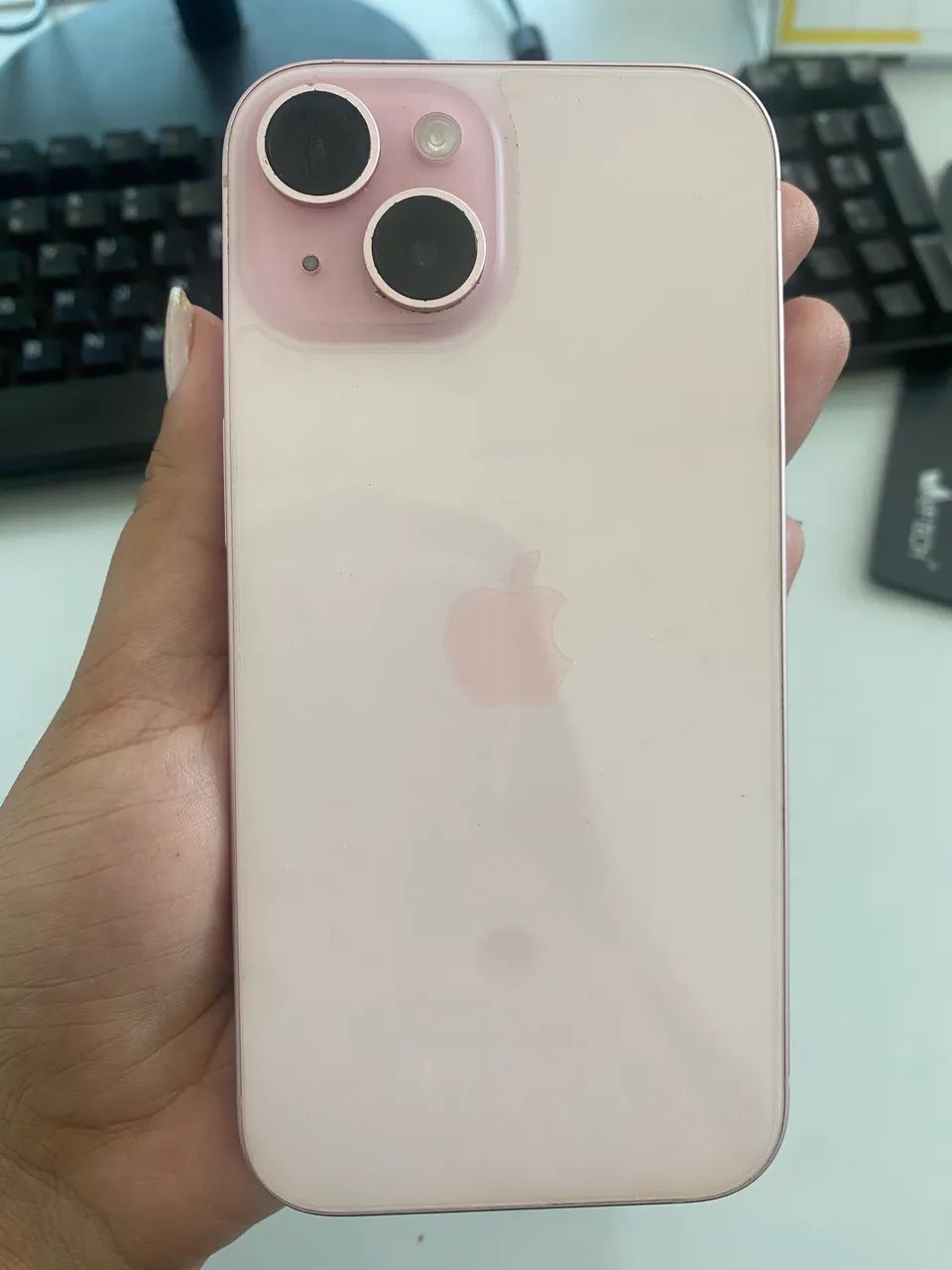 iPhone 15, 128GB - ROSA - Foto 3