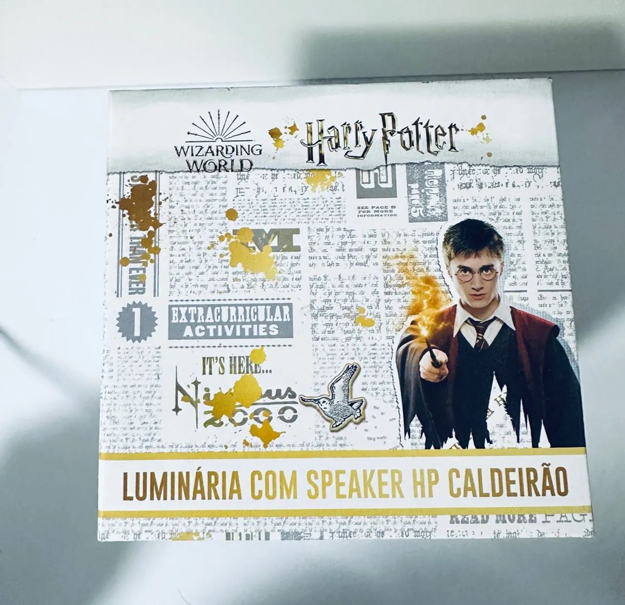 Luminária com Speaker de Harry Potter - Imaginarium - Foto 2