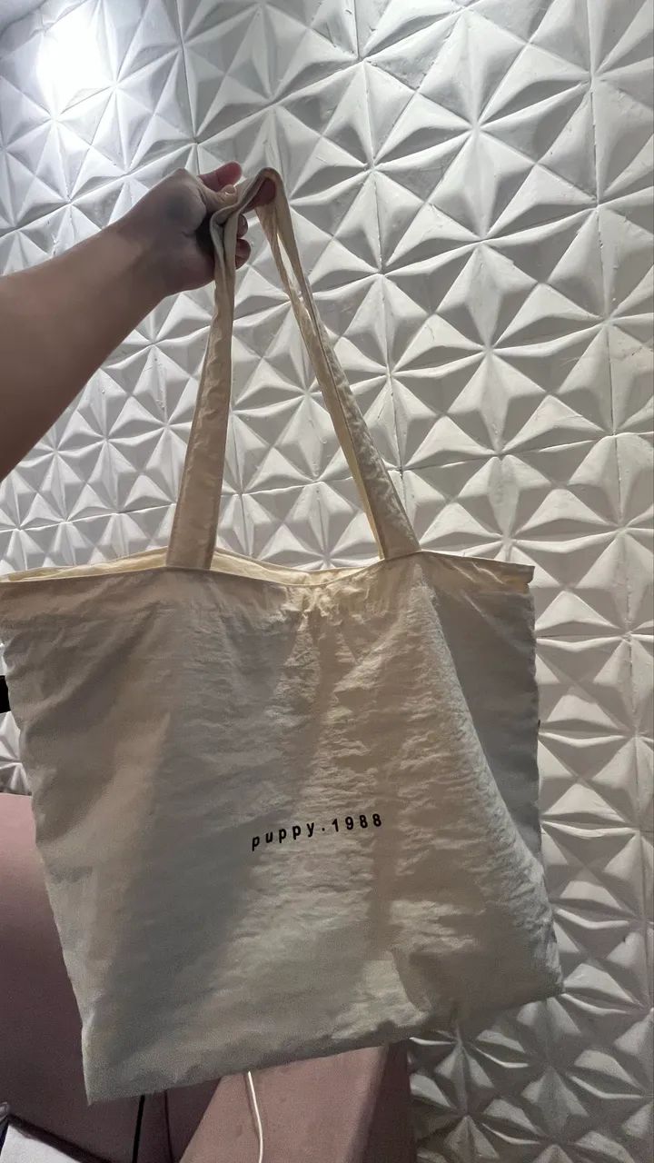 Bolsa Tote Bag Off White NOVA - Foto 5