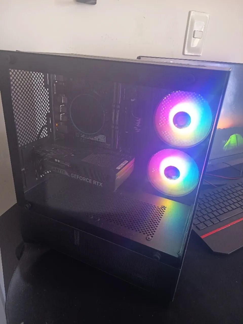 Pc Gamer  Intel 5 - RTX 5060 - SSd 1tera!! Semi novo! - Foto 3