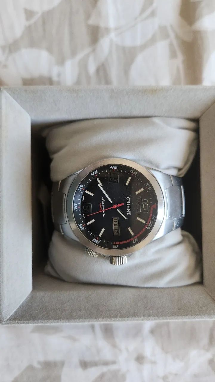 Relógio ORIENT Automático 469SS029 PVSX 41mm - Foto 2
