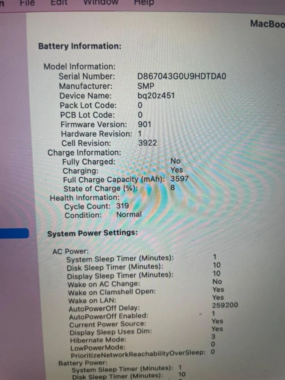 MacBook Pro A1706 13 i7 16GB 512GB SSD Touch Bar - Foto 2