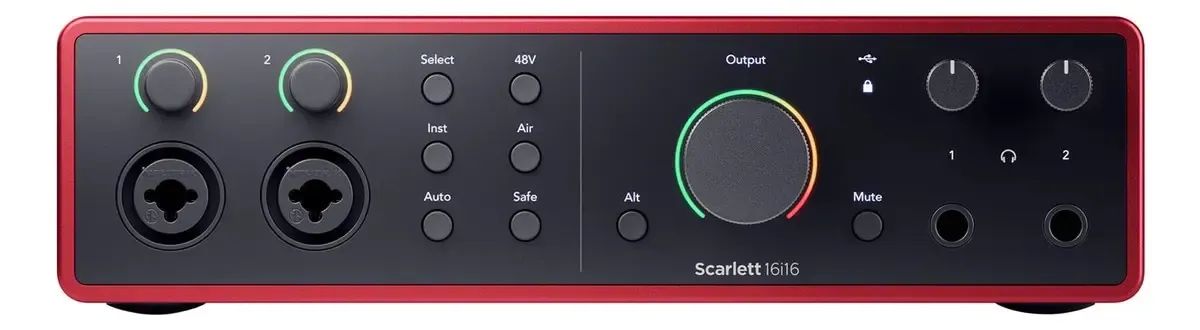 FOCUSRITE SCARLETT 16i16 4ª GERAÇÃO - NOVA E ORIGINAL - Foto 3