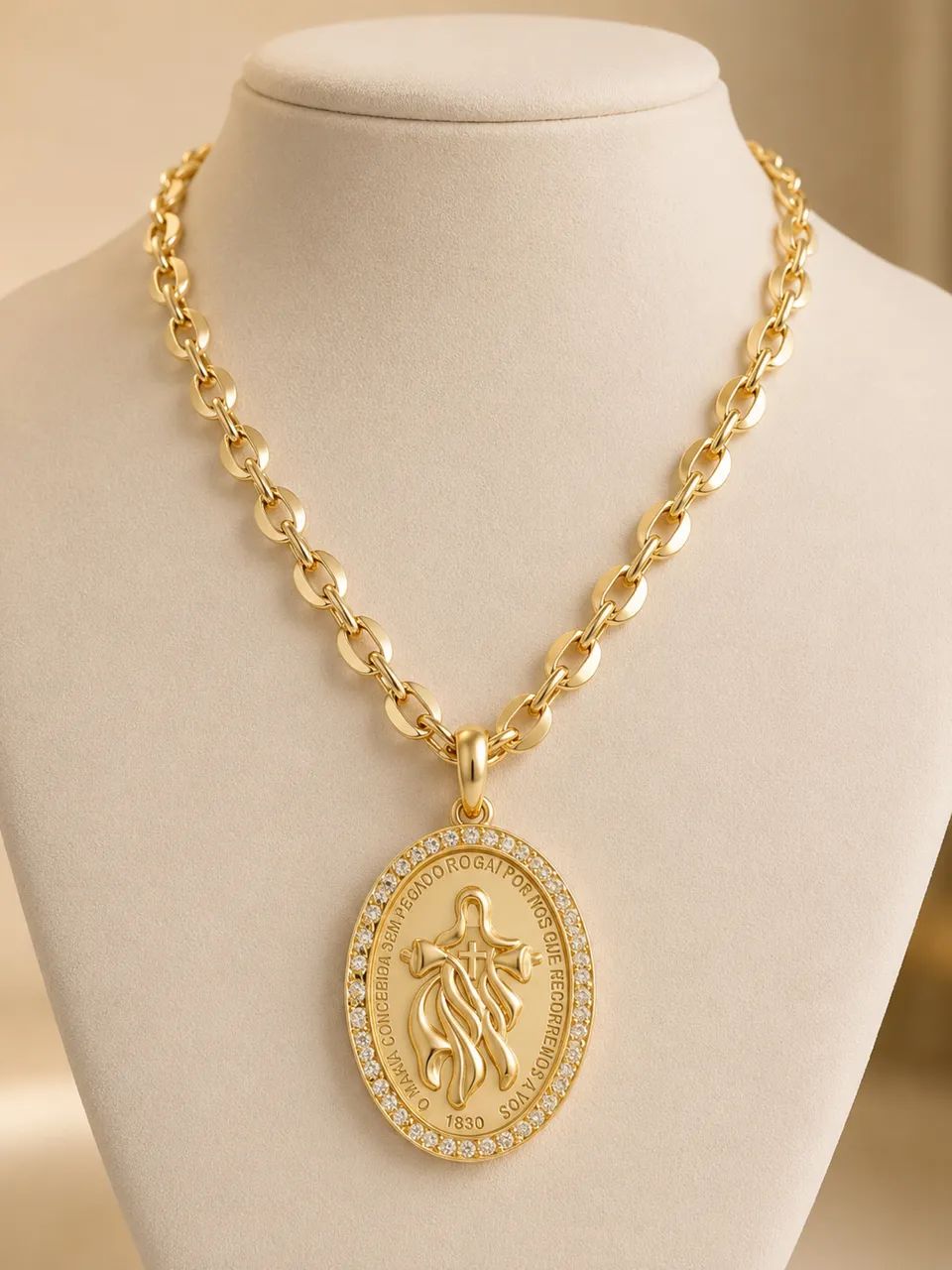 Conjunto Salvatore em Ouro 18k 750
