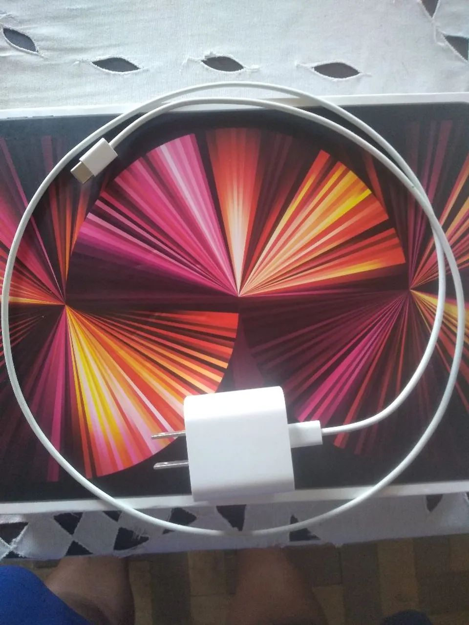 Carregador Apple 20w original com cabo original 
