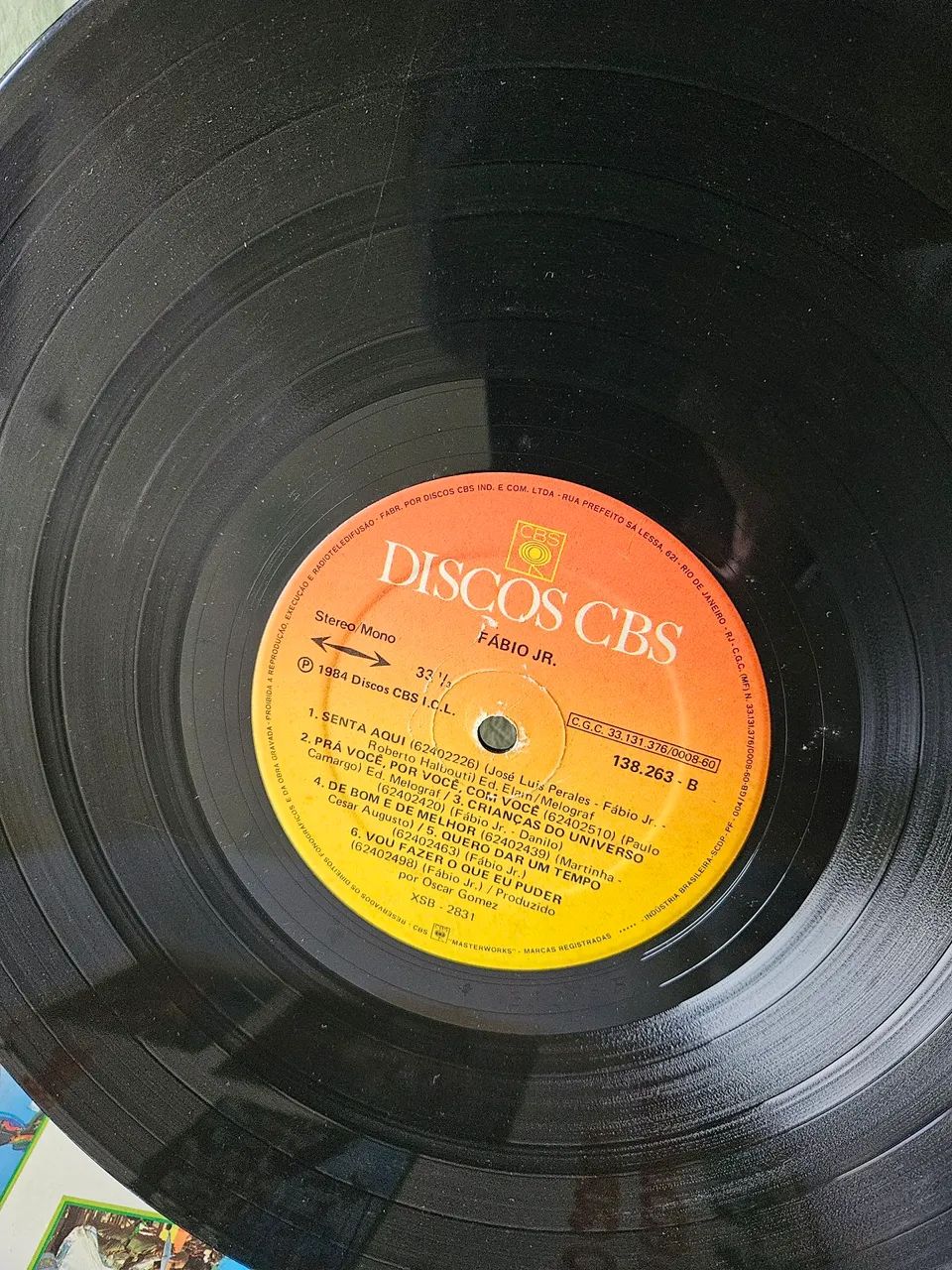 Disco de Vinil Fábio Jr. 1984 LP - Foto 2