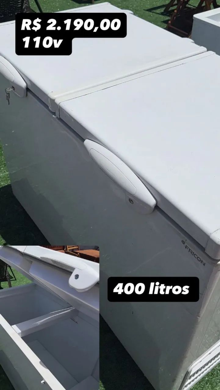 Freezer duas portas top