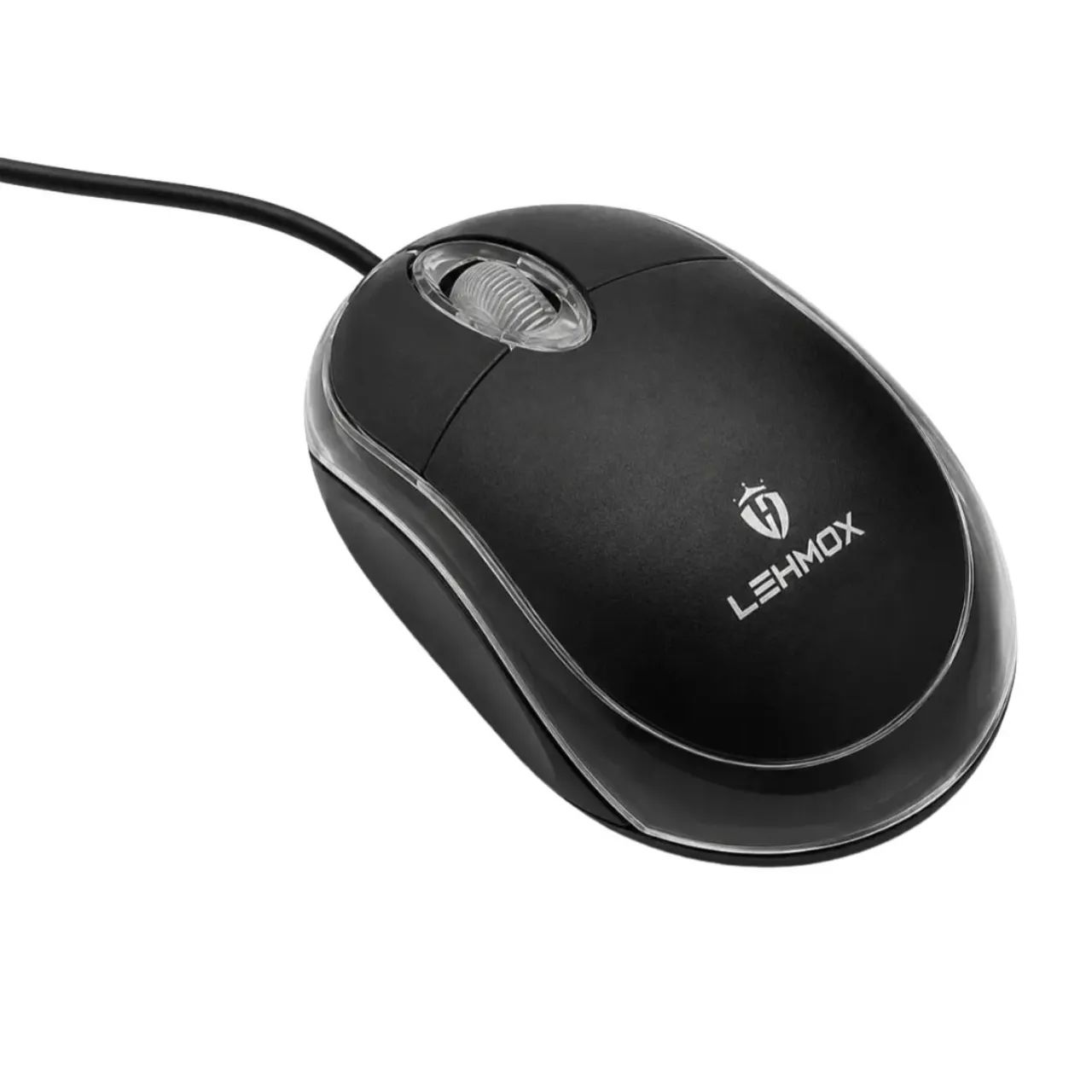 Mouse com fio USB óptico anatômico para Pc notebook  - Foto 2