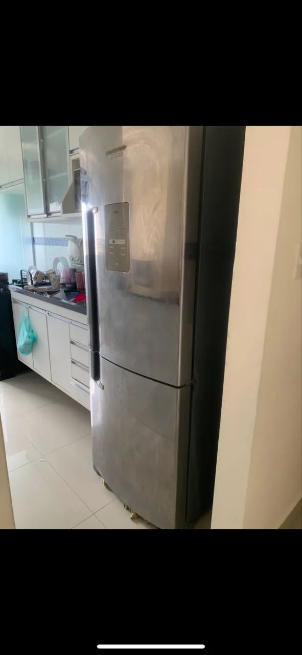 ? Geladeira Brastemp Inverse Ative! Inox - Freezer embaixo - Foto 3