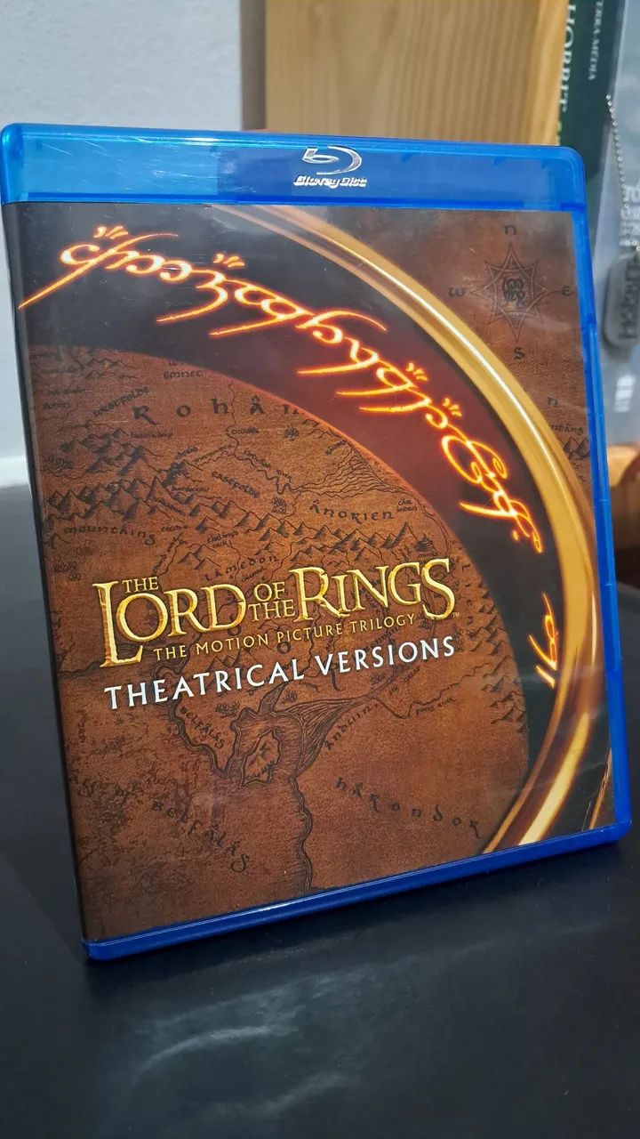 Blu Ray Senhor dos Anéis Trilogia 