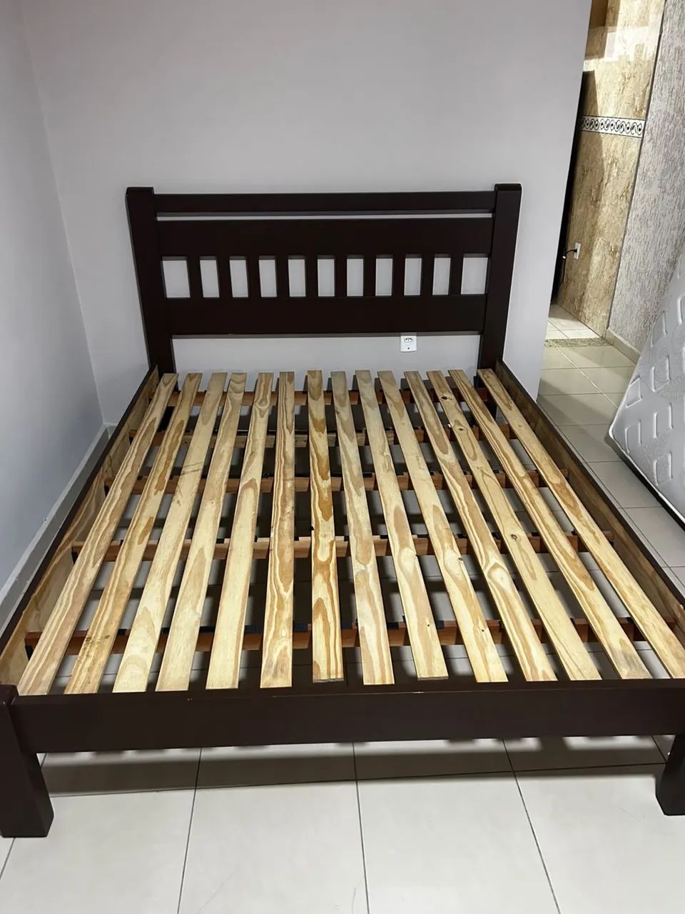 Cama rustica de madeira  - Foto 2