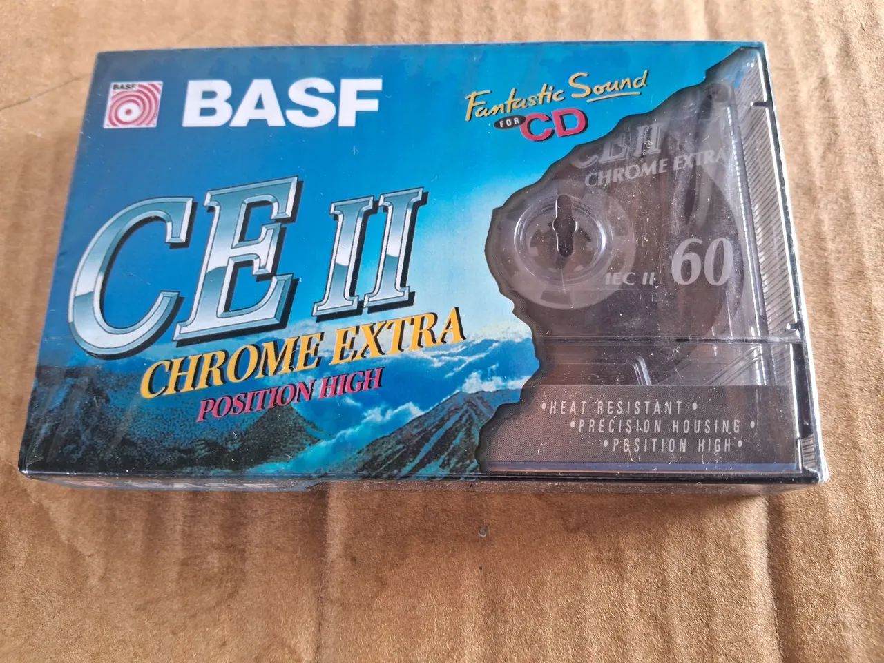 Fita casset BASF CEII na embalagem  - Foto 2