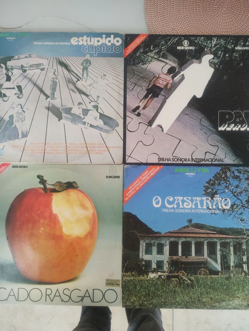 DISCOS VINIL COLETÂNEA TEMAS DE NOVELAS - RELÍQUIA 