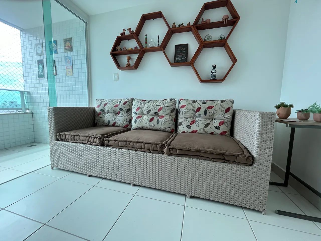 Sofá vimi três lugares  - Foto 4