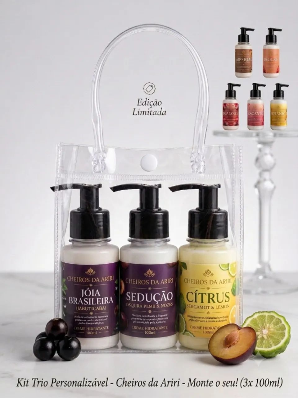 Kit Cremes Hidratantes 3 x 100 mls