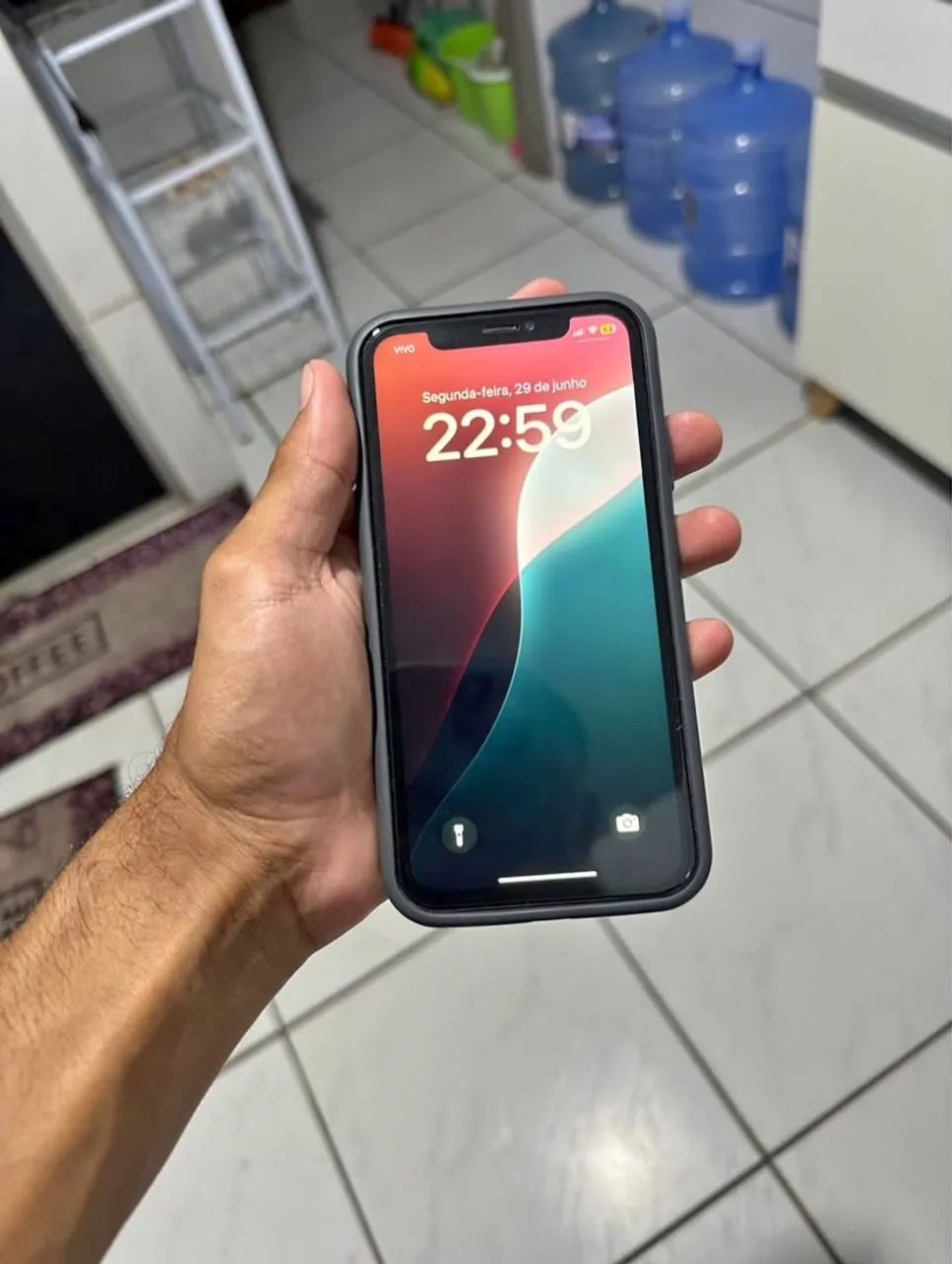 iPhone XR 256 GB pra trocar em Android - Foto 3