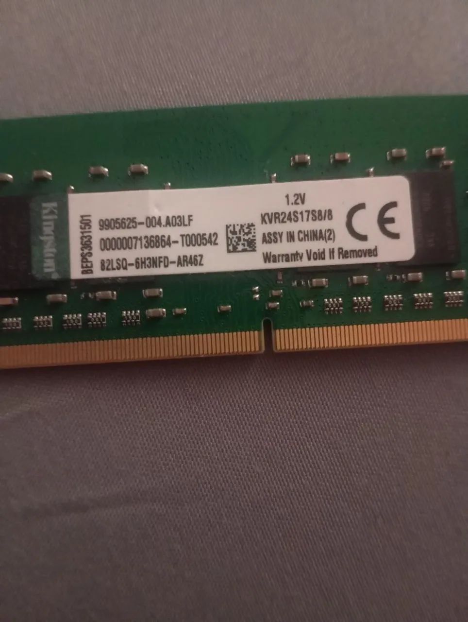 Memória Kingston - 8GB