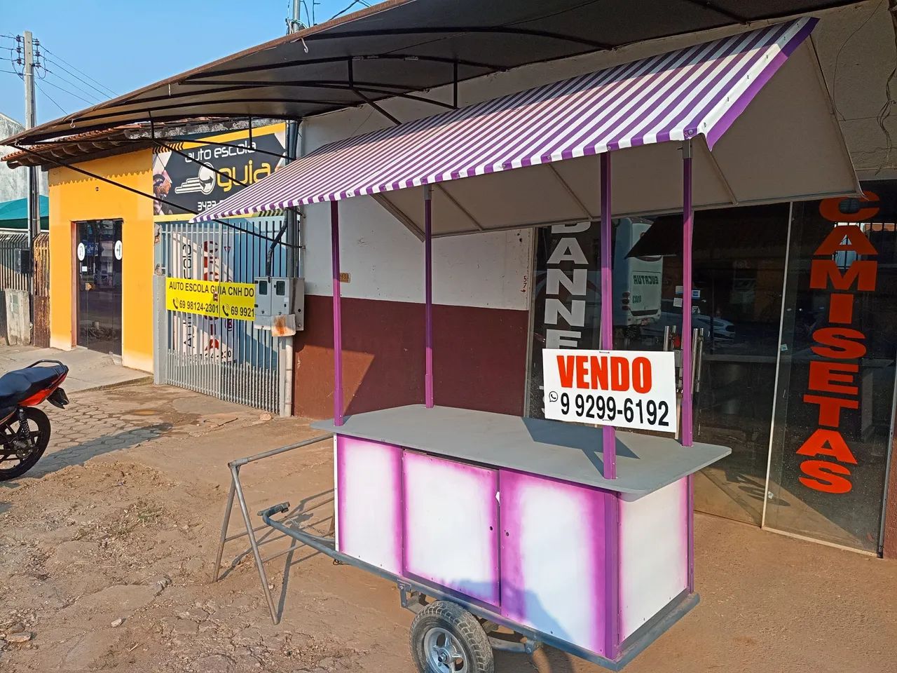 Carrinho lanche 