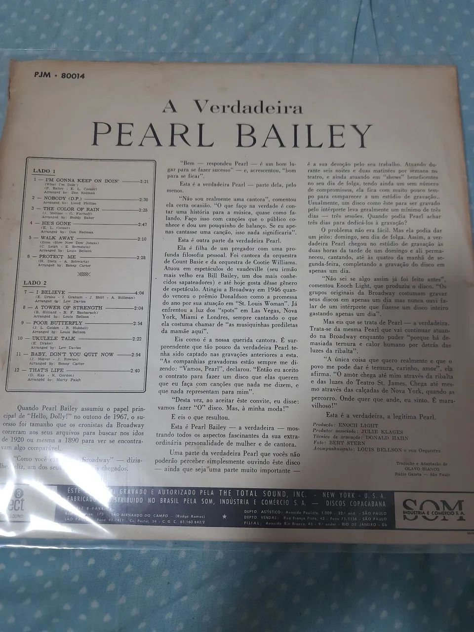 Vendo vinil PEARL BAILEY - Foto 2