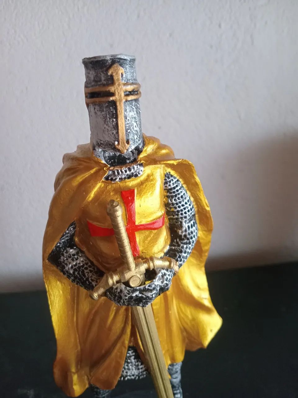  Estatuetas action figute Cavaleiros Templários  - Foto 2