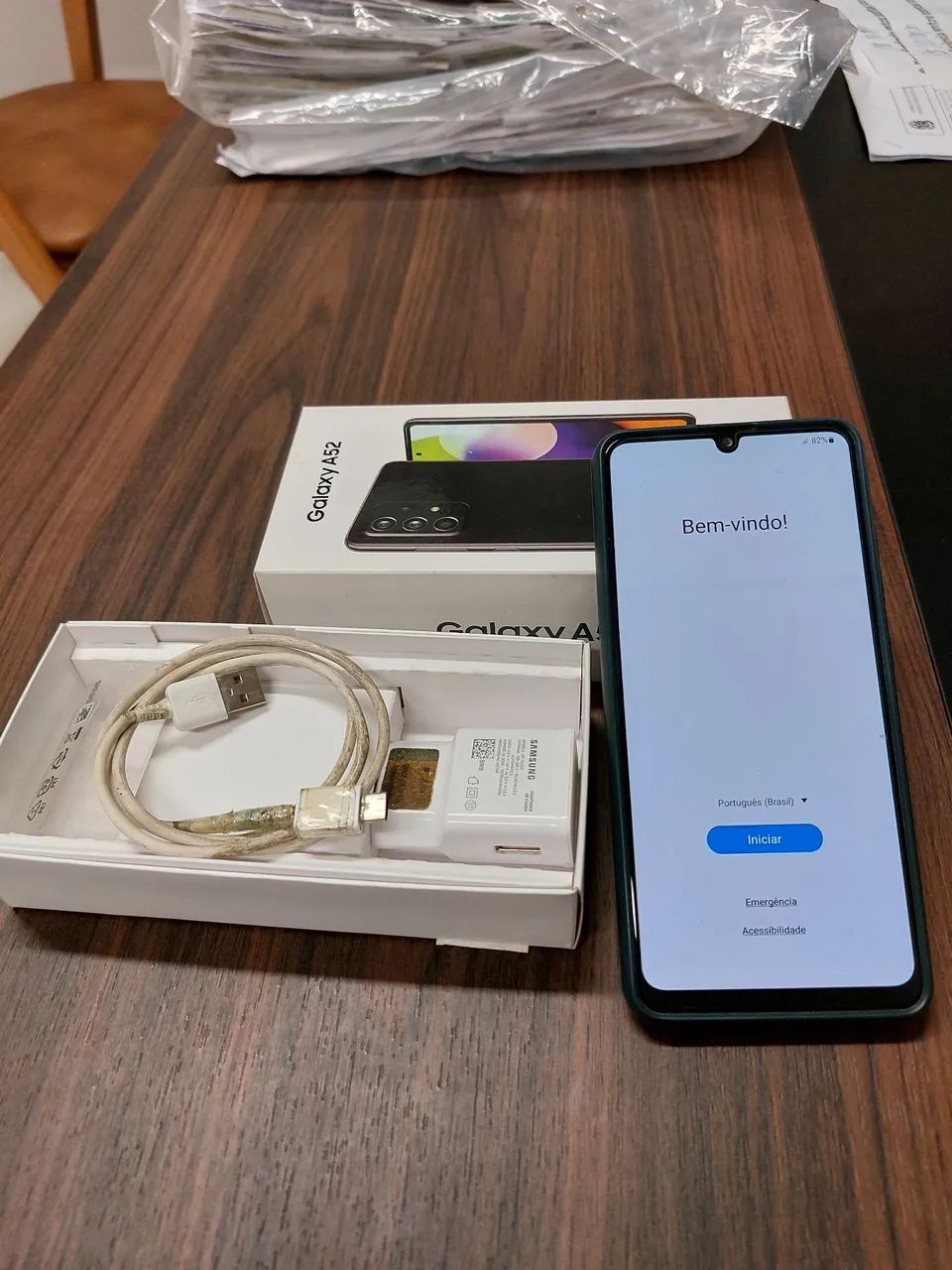 SAMSUNG A52 128G - USADO EM BOM ESTADO - Foto 2