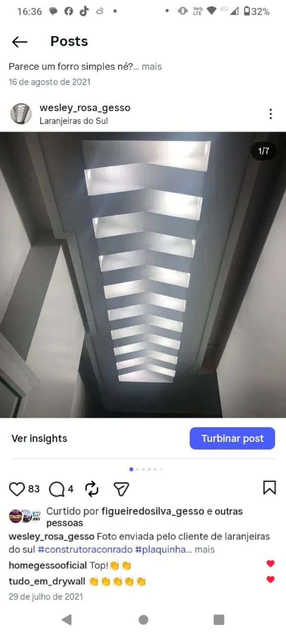 Gesso novo lar