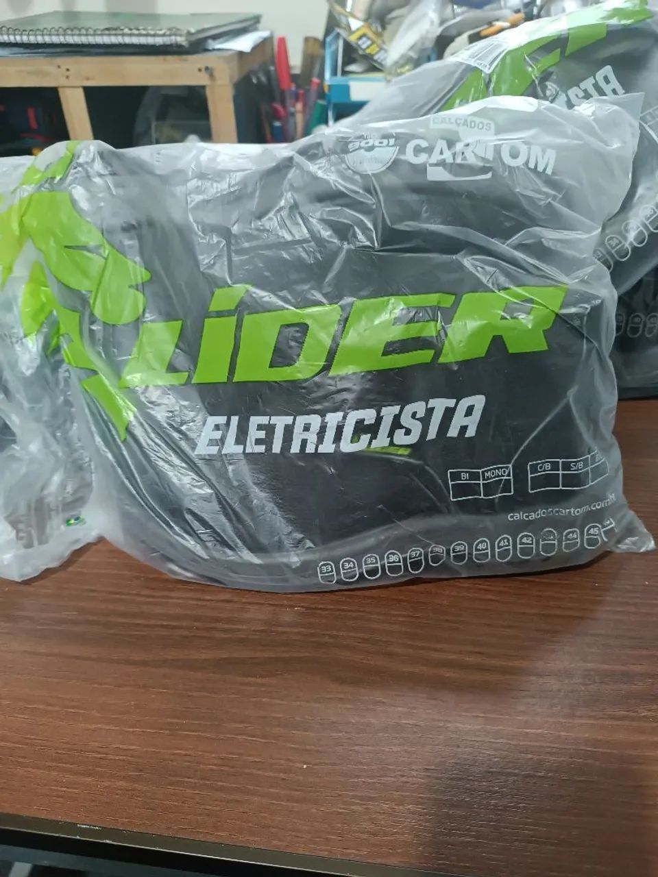 Bota de segurança líder 