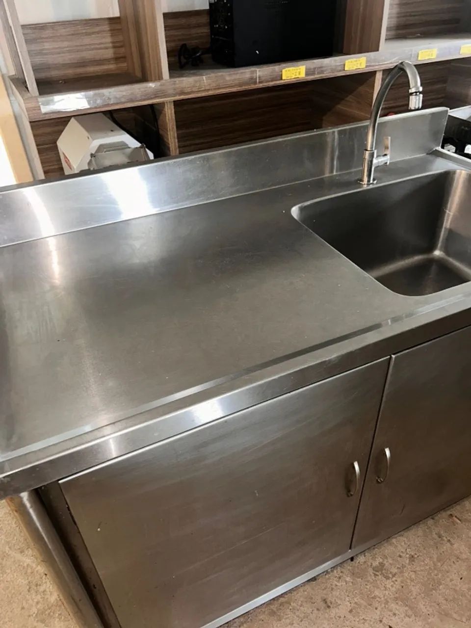 Balcão de pia aço inox  - Foto 3