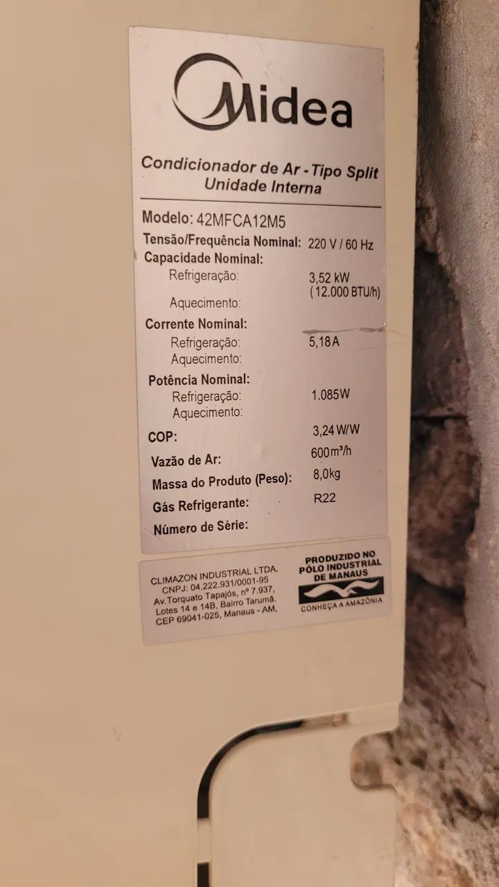 Split midea 12 mil btus  - Foto 5
