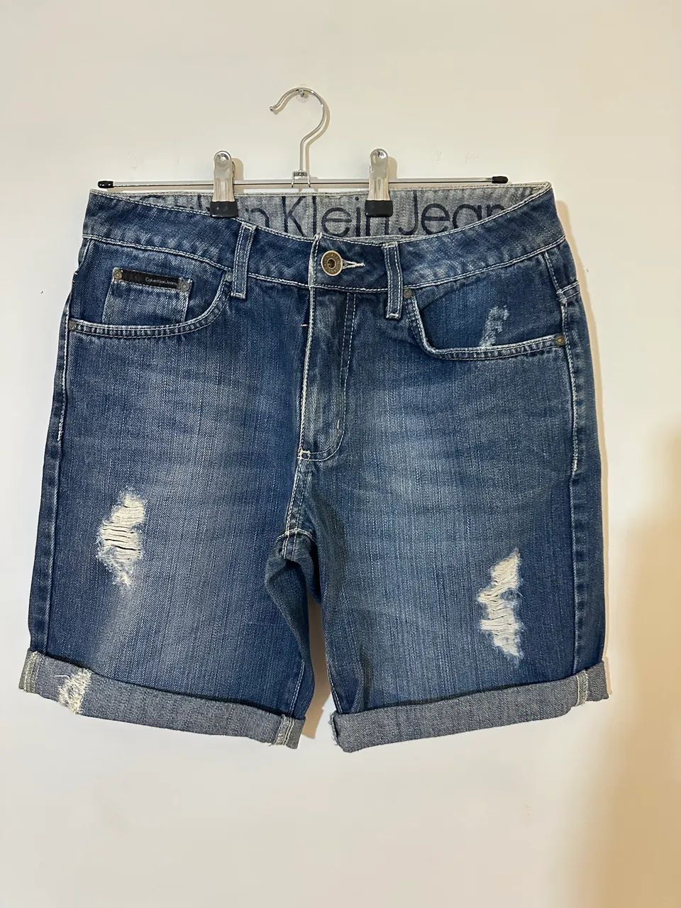 bermuda masculina Calvin Klein Tamanho 38 - Foto 2