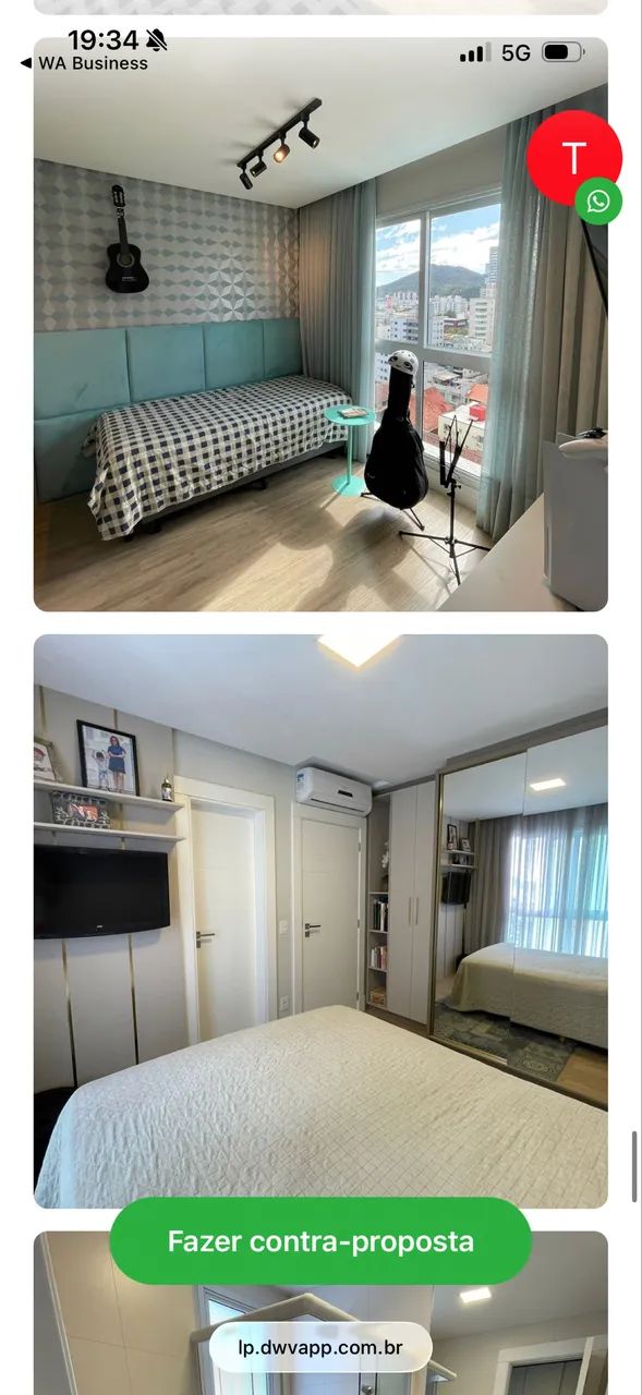 Apartamento finamente mobiliado Splendya tower fg  - Foto 4