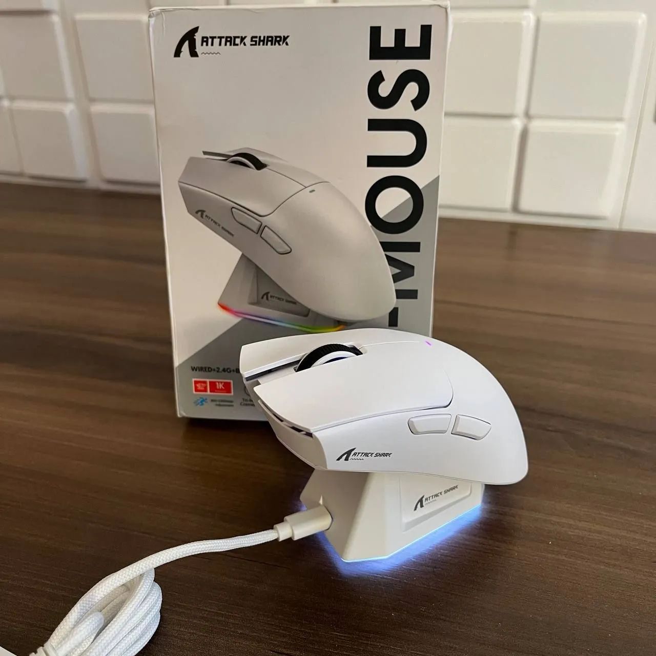 Mouse Attack Shark X11- Aceito Cartão! - Foto 4