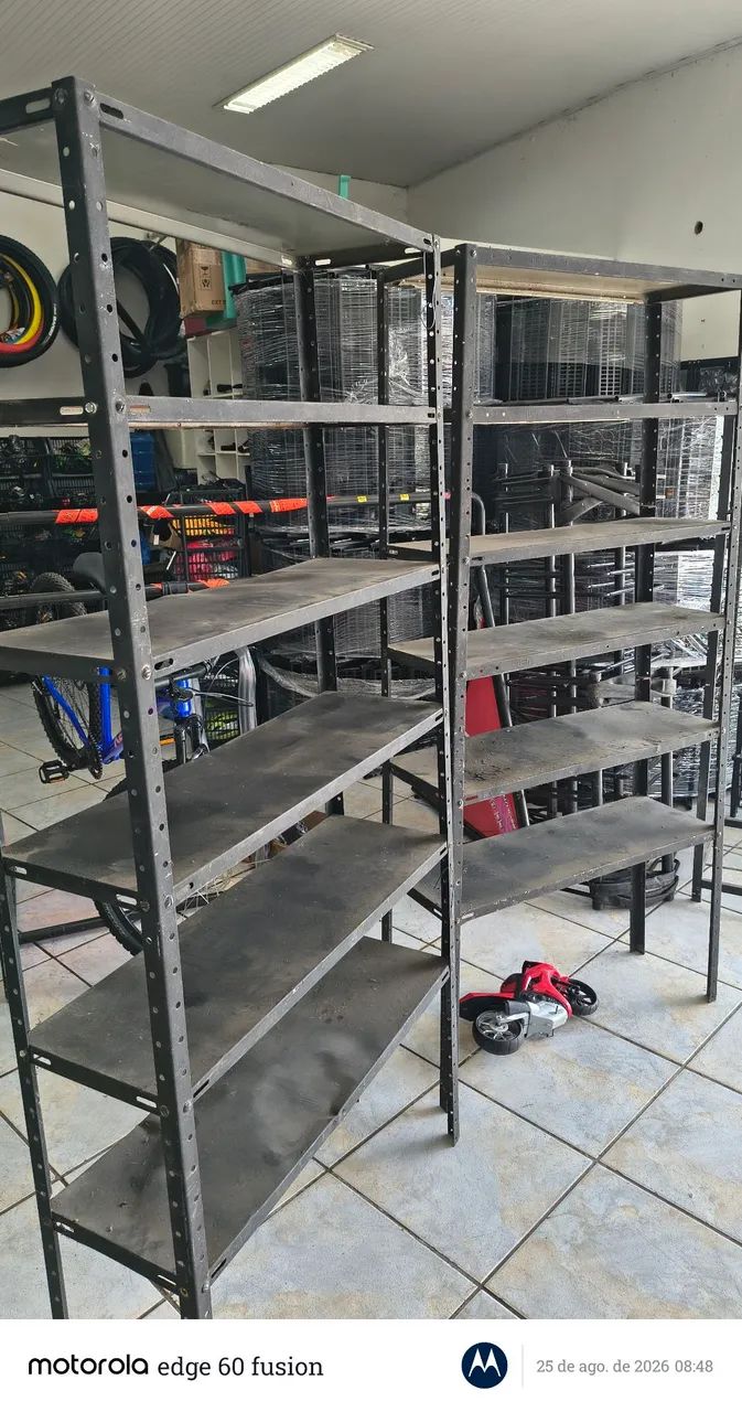 preteleiras de aço prateleira para comercio estoque  - Foto 4