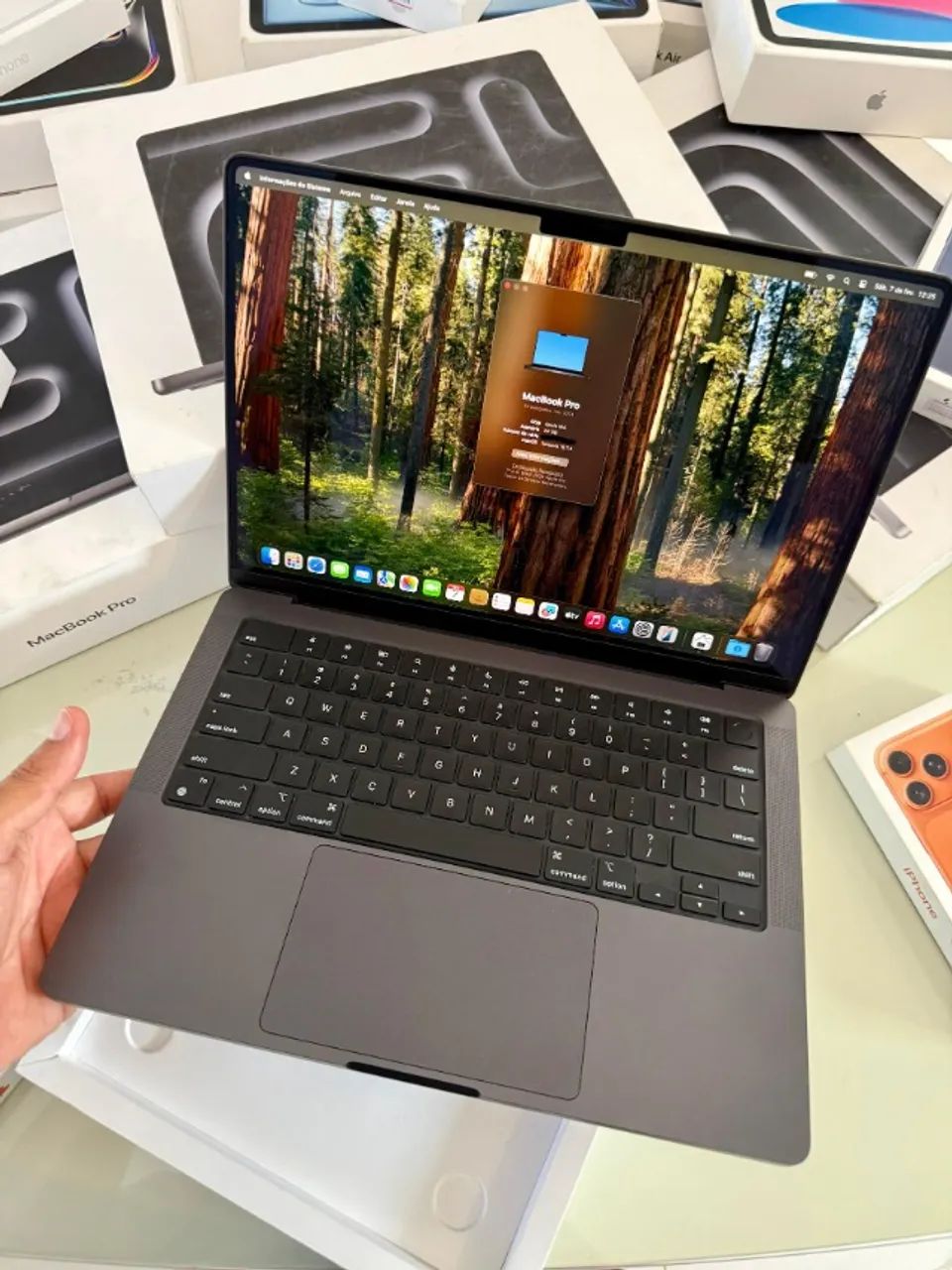 MacBook M4 PRO 24GB 512GB - Bateria 99% - 04 Meses De Garantia