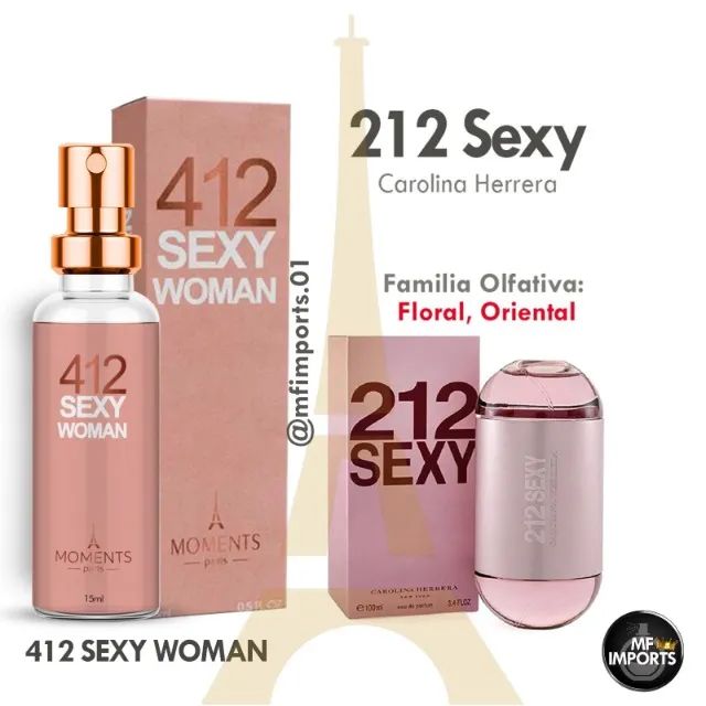 Perfumes Moment's Paris 15ml - Foto 3
